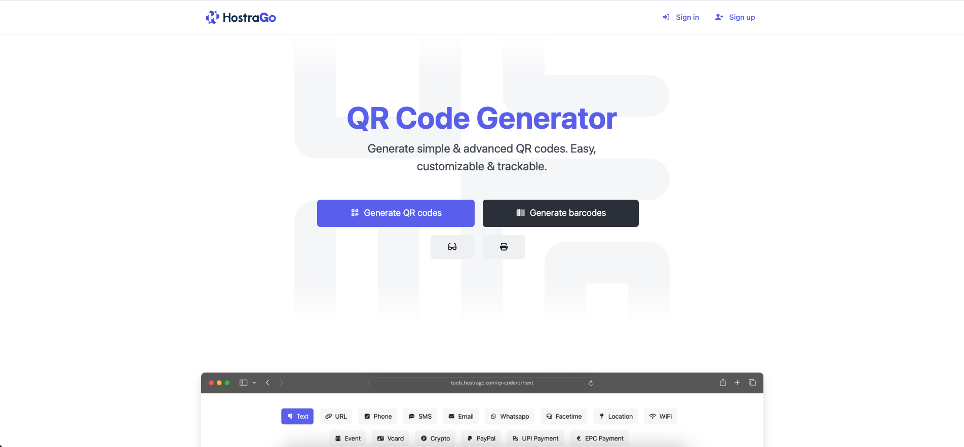 66qrcode presentation image